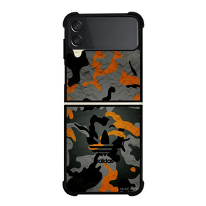 ADIDAS LOGO CAMO Samsung Galaxy Z FLip 3 5G Case Cover ADIDAS LOGO CAMO Samsung Galaxy Z FLip 3 5G Case Cover