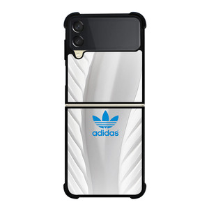 ADIDAS WHITE Samsung Galaxy Z FLip 3 5G Case Cover ADIDAS WHITE Samsung Galaxy Z FLip 3 5G Case Cover