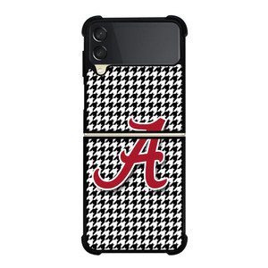 ALABAMA HOUNDSTOOTH CRIMSON TIDE Samsung Galaxy Z FLip 3 5G Case Cover