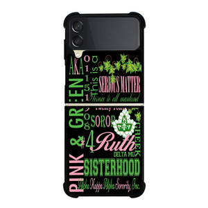Alpha Kappa Alpha Samsung Galaxy Z FLip 3 5G Case Cover