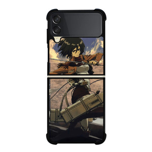 ATTACK ON TITAN MIKASA ACKERMAN Samsung Galaxy Z FLip 3 5G Case Cover