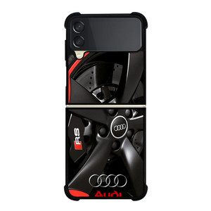 AUDI VELG LOGO BLACK Samsung Galaxy Z FLip 3 5G Case Cover AUDI VELG LOGO BLACK Samsung Galaxy Z FLip 3 5G Case Cover