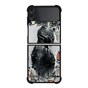 BLACKPANTHER COLLAGE COMIC Samsung Galaxy Z FLip 3 5G Case Cover