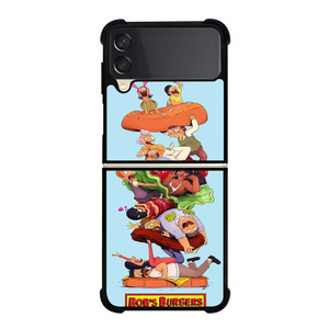 BOBS BURGERS FAMILY Samsung Galaxy Z FLip 3 5G Case Cover BOBS BURGERS FAMILY Samsung Galaxy Z FLip 3 5G Case Cover