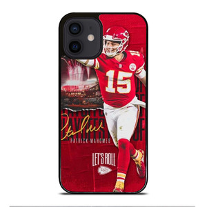 PATRICK MAHOMES KC CHIEFS iPhone 12 Mini Case PATRICK MAHOMES KC CHIEFS iPhone 12 Mini Case