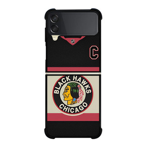 CHICAGO BLACKHAWKS FOOTBALL JERSEY Samsung Galaxy Z FLip 3 5G Case Cover