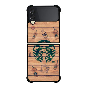 COFFEESHOP STARBUCK WOODEN LOGO Samsung Galaxy Z FLip 3 5G Case Cover COFFEESHOP STARBUCK WOODEN LOGO Samsung Galaxy Z FLip 3 5G Case Cover