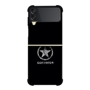 CONVERSE LOGO ARTWORK Samsung Galaxy Z FLip 3 5G Case Cover CONVERSE LOGO ARTWORK Samsung Galaxy Z FLip 3 5G Case Cover
