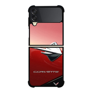 CORVETTE STINGRAY RED Samsung Galaxy Z FLip 3 5G Case Cover CORVETTE STINGRAY RED Samsung Galaxy Z FLip 3 5G Case Cover