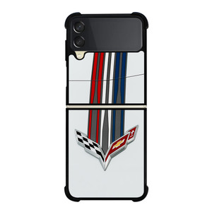 CORVETTE WHITE Samsung Galaxy Z FLip 3 5G Case Cover