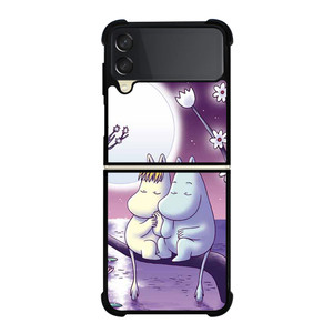 CUTE MOOMIN CARTOON Samsung Galaxy Z FLip 3 5G Case Cover CUTE MOOMIN CARTOON Samsung Galaxy Z FLip 3 5G Case Cover