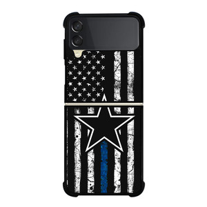 DALLAS COWBOYS THIN BLUE Samsung Galaxy Z FLip 3 5G Case Cover