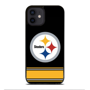 PITTSBURGH STEELERS LOGO STRIPE iPhone 12 Mini Case