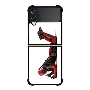 DEADPOOL SUPERHERO WITH A BOM Samsung Galaxy Z FLip 3 5G Case Cover DEADPOOL SUPERHERO WITH A BOM Samsung Galaxy Z FLip 3 5G Case Cover