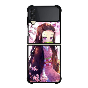 DEMON SLAYER NEZUKO KAMADO MANGA Samsung Galaxy Z FLip 3 5G Case Cover