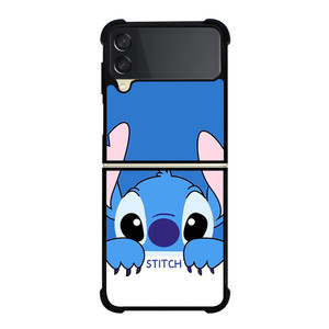 DISNEY STITCH CARTOON SIMPLE FLAT Samsung Galaxy Z FLip 3 5G Case Cover