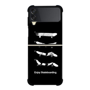 ENJOY SKATEBOARDING Samsung Galaxy Z FLip 3 5G Case Cover