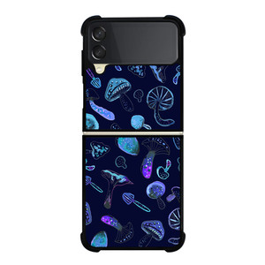 FANTASIA BLUE MUSHROOM Samsung Galaxy Z FLip 3 5G Case Cover FANTASIA BLUE MUSHROOM Samsung Galaxy Z FLip 3 5G Case Cover