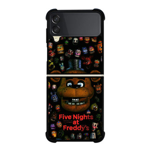 FIVE NIGHTS AT FREDDY'S FNAF FACES Samsung Galaxy Z FLip 3 5G Case Cover