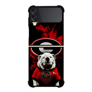 GEORGIA BULDOGS FOOTBALL Samsung Galaxy Z FLip 3 5G Case Cover