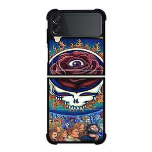 GRATEFUL DEAD SKULL ROSE Samsung Galaxy Z FLip 3 5G Case Cover