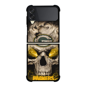 GREEN BAY PACKERS SKULL LOGO Samsung Galaxy Z FLip 3 5G Case Cover