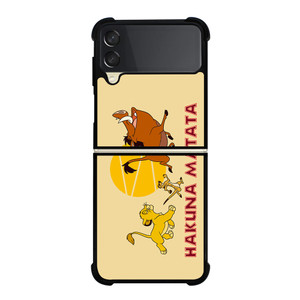 HAKUNA MATATA LION KING Disney Samsung Galaxy Z FLip 3 5G Case Cover HAKUNA MATATA LION KING Disney Samsung Galaxy Z FLip 3 5G Case Cover