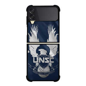 HALO LOGO Samsung Galaxy Z FLip 3 5G Case Cover HALO LOGO Samsung Galaxy Z FLip 3 5G Case Cover
