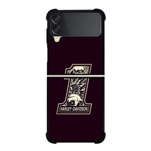 HARLEY DAVIDSON LOGO 1 SKULL LOGO Samsung Galaxy Z FLip 3 5G Case Cover