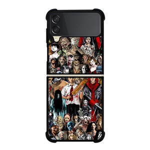 HORROR MOVIE COLLAGE Samsung Galaxy Z FLip 3 5G Case Cover HORROR MOVIE COLLAGE Samsung Galaxy Z FLip 3 5G Case Cover