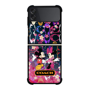 HOT COACH MICKEY COUPLE Samsung Galaxy Z FLip 3 5G Case Cover HOT COACH MICKEY COUPLE Samsung Galaxy Z FLip 3 5G Case Cover