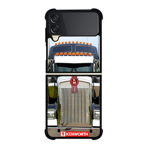 HOT KENWORTH TRUCK W900 t680 FIT Samsung Galaxy Z FLip 3 5G Case Cover