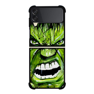 HULK FACE COMIC Samsung Galaxy Z FLip 3 5G Case Cover