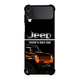 JEEP THERE'S ONLY ONE Samsung Galaxy Z FLip 3 5G Case Cover JEEP THERE'S ONLY ONE Samsung Galaxy Z FLip 3 5G Case Cover