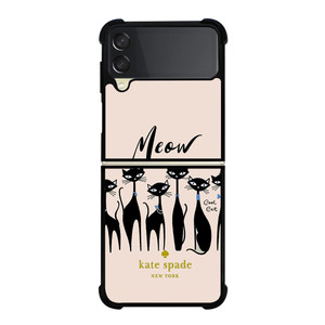 KATE SPADE MEOW CAT Samsung Galaxy Z FLip 3 5G Case Cover