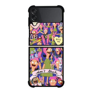LOUISE BELCHER BOB'S BURGERS Samsung Galaxy Z FLip 3 5G Case Cover LOUISE BELCHER BOB'S BURGERS Samsung Galaxy Z FLip 3 5G Case Cover
