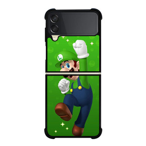 LUIGI SUPER MARIO Samsung Galaxy Z FLip 3 5G Case Cover LUIGI SUPER MARIO Samsung Galaxy Z FLip 3 5G Case Cover