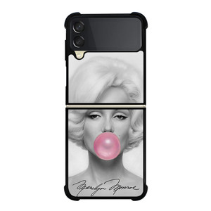 MARILYN MONROE PINK BUBBLEGUM ART Samsung Galaxy Z FLip 3 5G Case Cover