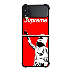 MARSHMALLOW X SUPREME Samsung Galaxy Z FLip 3 5G Case Cover MARSHMALLOW X SUPREME Samsung Galaxy Z FLip 3 5G Case Cover