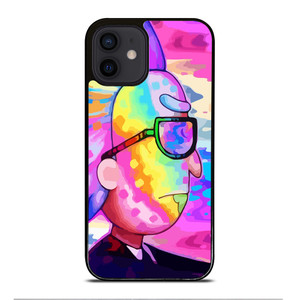 RICK AND MORTY CARTOON RAINBOW 2 iPhone 12 Mini Case RICK AND MORTY CARTOON RAINBOW 2 iPhone 12 Mini Case