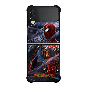 MARVEL SPIDERMAN POTRAIT ACTION Samsung Galaxy Z FLip 3 5G Case Cover