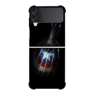 MARVEL STUDIOS CAPTAIN AMERIKA SHIELD Samsung Galaxy Z FLip 3 5G Case Cover MARVEL STUDIOS CAPTAIN AMERIKA SHIELD Samsung Galaxy Z FLip 3 5G Case Cover
