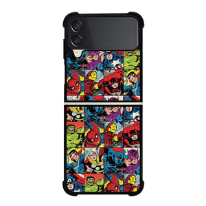 MARVEL SUPERHEROES CLASSIC COMIC Samsung Galaxy Z FLip 3 5G Case Cover
