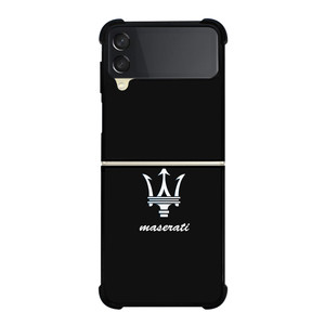 MASERATI BLACK Samsung Galaxy Z FLip 3 5G Case Cover