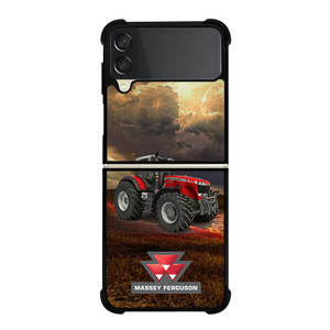 MASSEY FERGUSON TRACKTORS Samsung Galaxy Z FLip 3 5G Case Cover MASSEY FERGUSON TRACKTORS Samsung Galaxy Z FLip 3 5G Case Cover