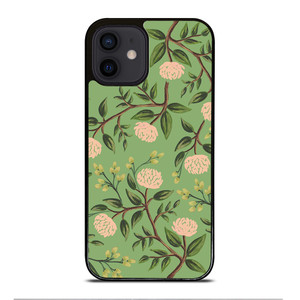 RIFLE PAPER EMERALD PEONIES iPhone 12 Mini Case