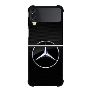 MERCEDES BENZ GLOSSY EMBLEM Samsung Galaxy Z FLip 3 5G Case Cover