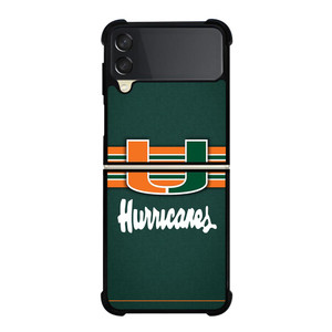 MIAMI HURRICANES LOGO Samsung Galaxy Z FLip 3 5G Case Cover
