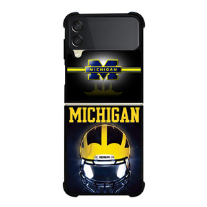 MICHIGAN WOLVERINES FOOTBALL Samsung Galaxy Z FLip 3 5G Case Cover