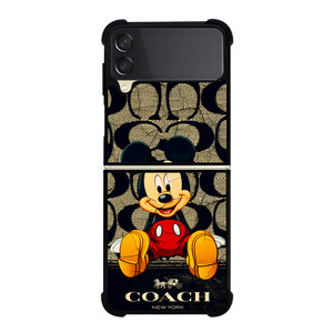 MICKEY MOUSE COACH DISNEY Samsung Galaxy Z FLip 3 5G Case Cover MICKEY MOUSE COACH DISNEY Samsung Galaxy Z FLip 3 5G Case Cover